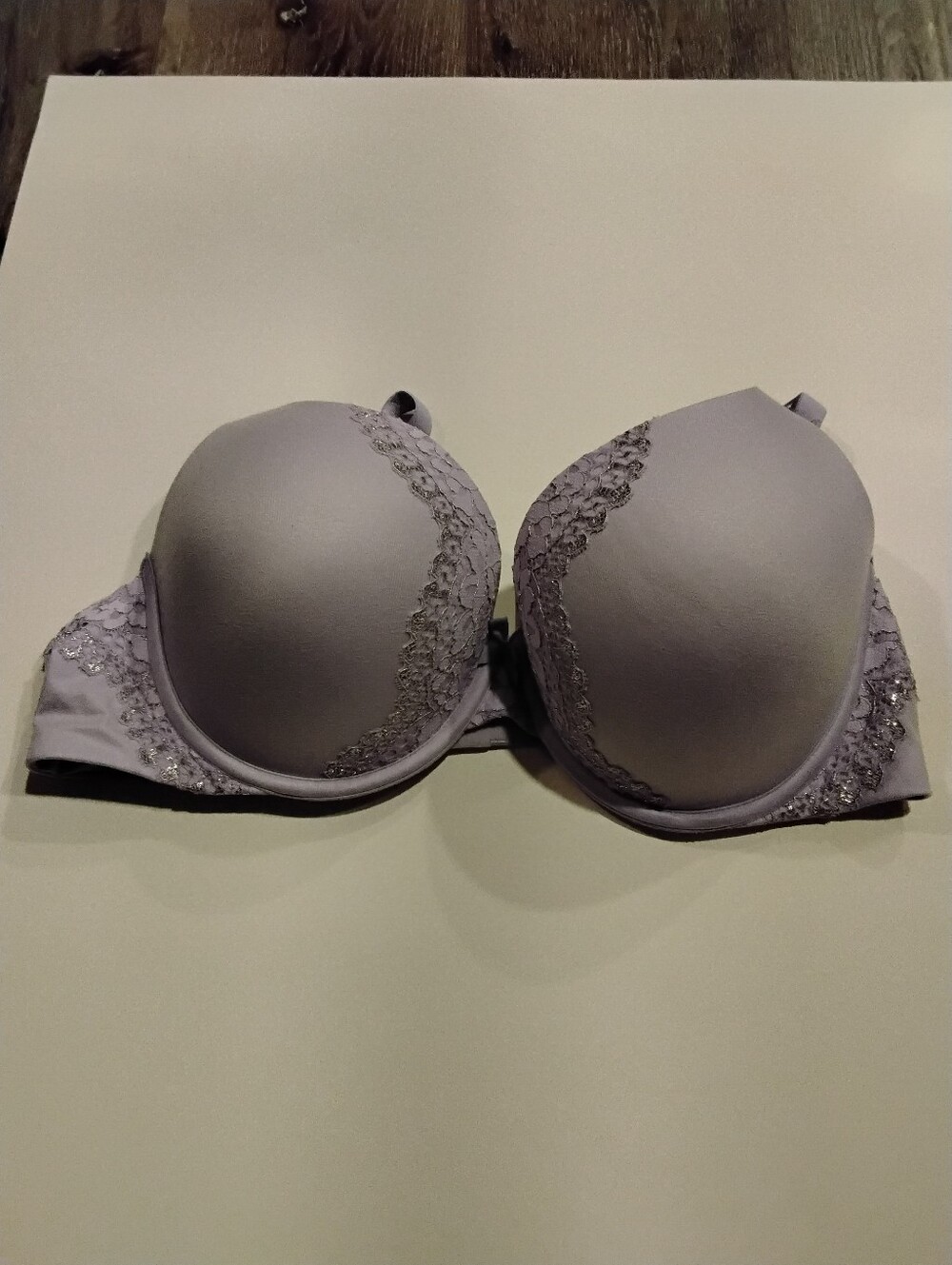 Victoria's Secret Everyday Lace Trim Underwire Bra - Lavender